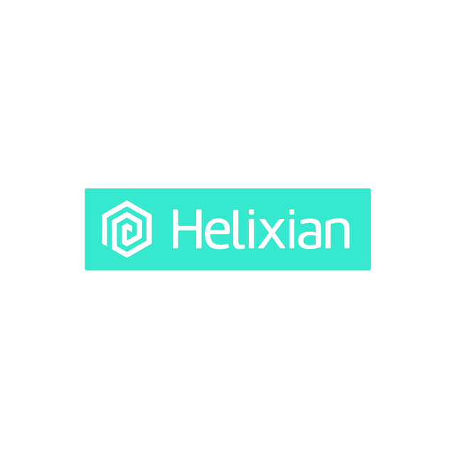 Helixian.com logo, a brandable .com business name for sale