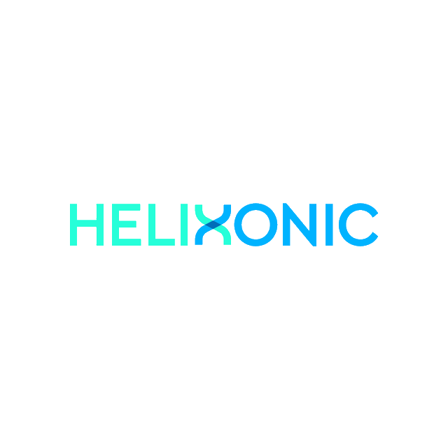 Helixonic.com logo, a brandable .com business name for sale