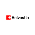 Helvestia.com logo, a brandable .com business name for sale