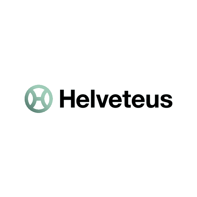 Helveteus.com logo, a brandable .com business name for sale