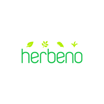 Herbeno.com logo, a brandable .com business name for sale