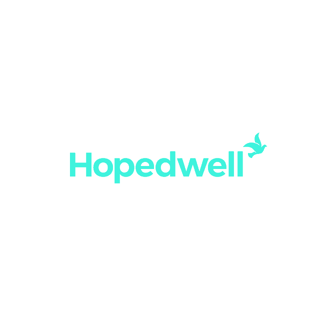 Hopedwell.com logo, a brandable .com business name for sale