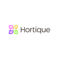 Hortique.com logo, a brandable .com business name for sale