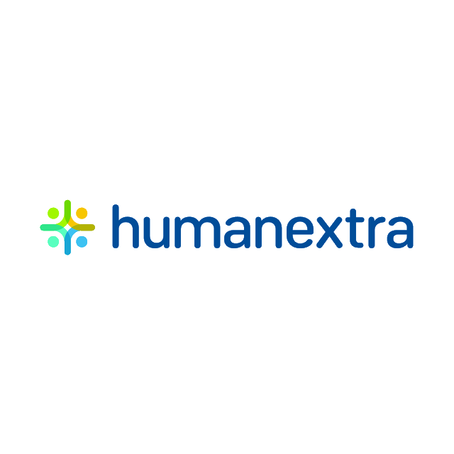 Humanextra.com logo, a brandable .com business name for sale