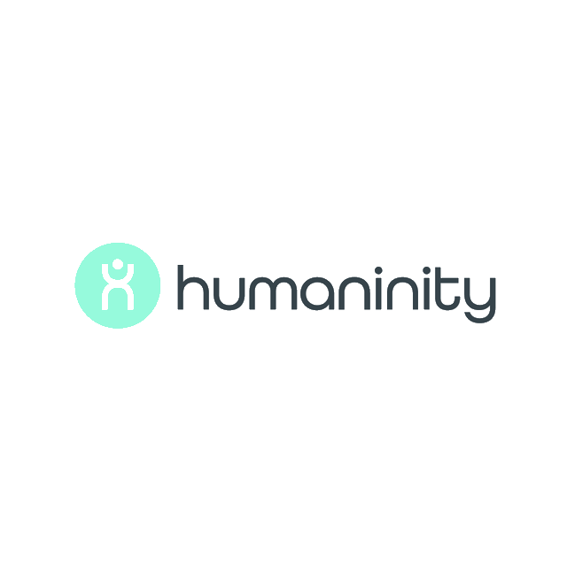 Humaninity.com logo, a brandable .com business name for sale