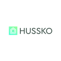 Hussko.com logo, a brandable .com business name for sale