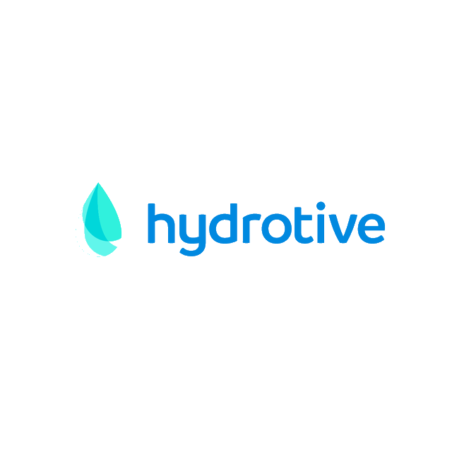 Hydrotive.com logo, a brandable .com business name for sale