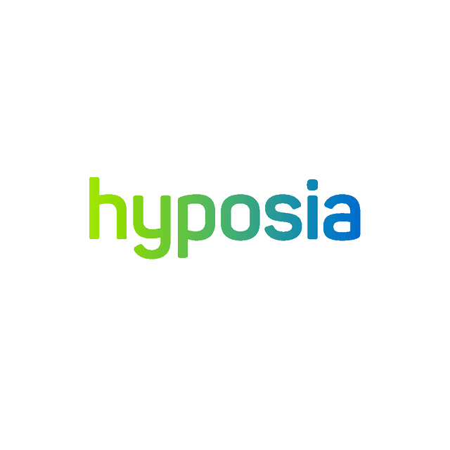 Hyposia.com logo, a brandable .com business name for sale