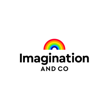 ImaginationAndCo.com logo, a brandable .com business name for sale