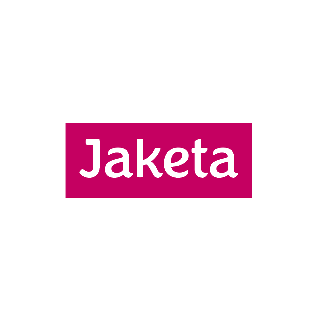 Jaketa.com logo, a brandable .com business name for sale