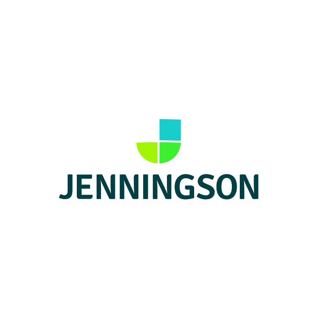 Jenningson.com logo, a brandable .com business name for sale