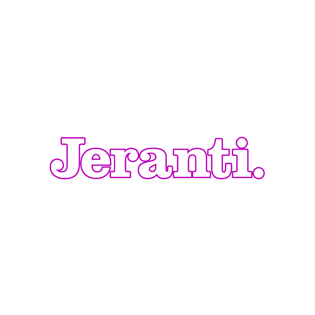 Jeranti.com logo, a brandable .com business name for sale