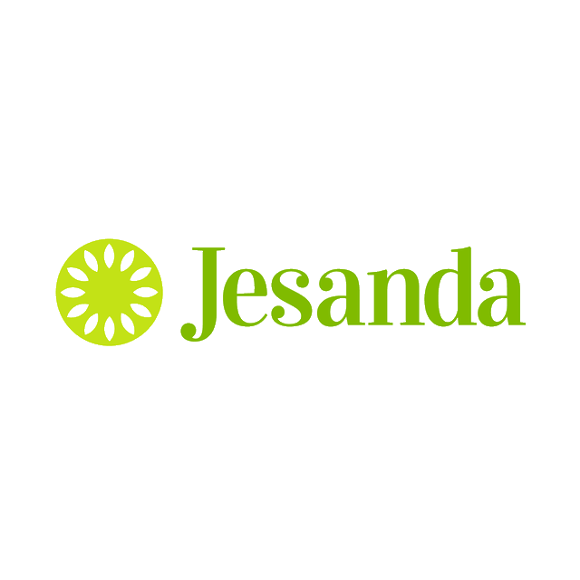 Jesanda.com logo, a brandable .com business name for sale