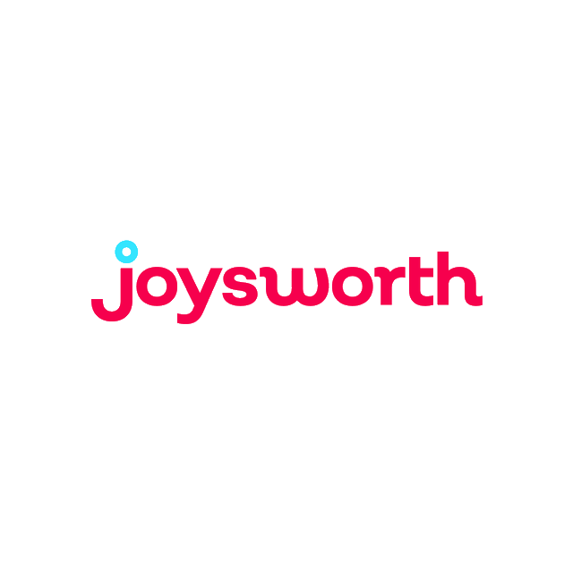 Joysworth.com logo, a brandable .com business name for sale
