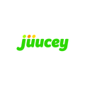 Juucey.com logo, a brandable .com business name for sale