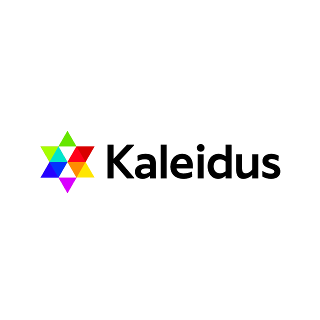 Kaleidus.com logo, a brandable .com business name for sale