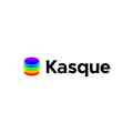 Kasque.com logo, a brandable .com business name for sale