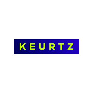 Keurtz.com logo, a brandable .com business name for sale