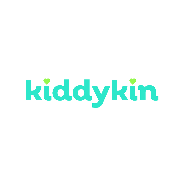 Kiddykin.com logo, a brandable .com business name for sale