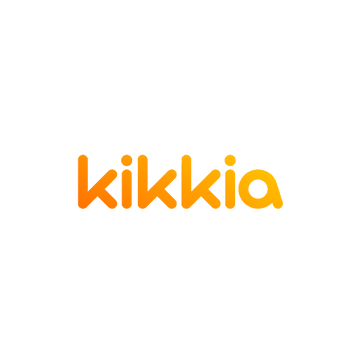 Kikkia.com logo, a brandable .com business name for sale