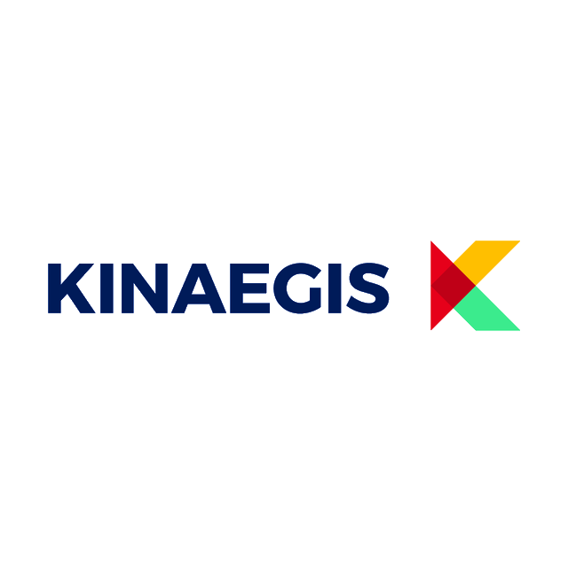 Kinaegis.com logo, a brandable .com business name for sale