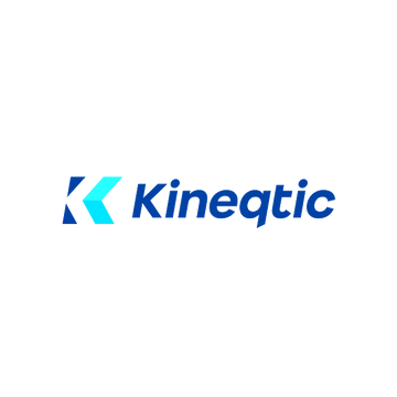 Kineqtic.com logo, a brandable .com business name for sale