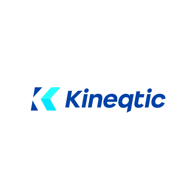 Kineqtic.com logo, a brandable .com business name for sale