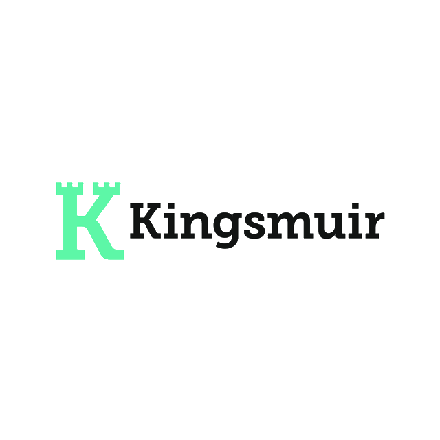 Kingsmuir.com logo, a brandable .com business name for sale