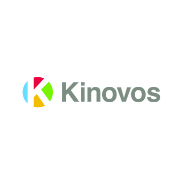 Kinovos.com logo, a brandable .com business name for sale