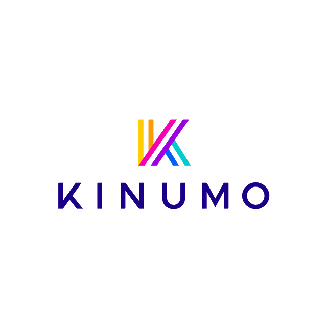 Kinumo.com logo, a brandable .com business name for sale
