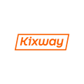 Kixway.com logo, a brandable .com business name for sale