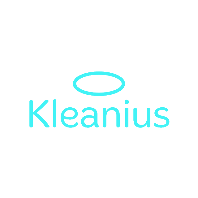 Kleanius.com logo, a brandable .com business name for sale
