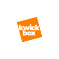 Kwickbox.com logo, a brandable .com business name for sale