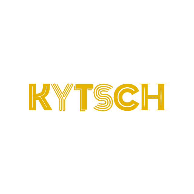 Kytsch.com logo, a brandable .com business name for sale