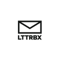 LTTRBX.com logo, a brandable .com business name for sale