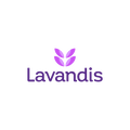 Lavandis.com logo, a brandable .com business name for sale