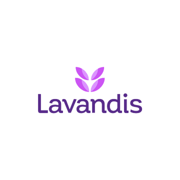 Lavandis.com logo, a brandable .com business name for sale