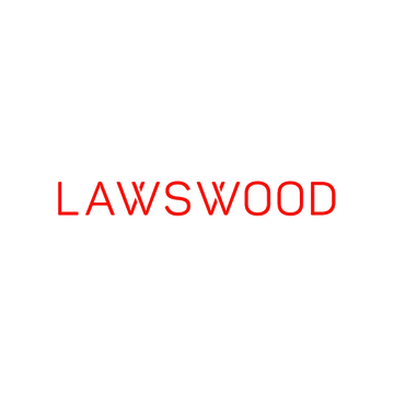 Lawswood.com logo, a brandable .com business name for sale