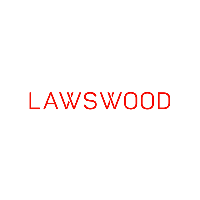 Lawswood.com logo, a brandable .com business name for sale