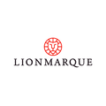 Lionmarque.com logo, a brandable .com business name for sale