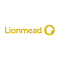 Lionmead.com logo, a brandable .com business name for sale