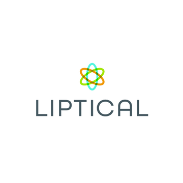 Liptical.com logo, a brandable .com business name for sale