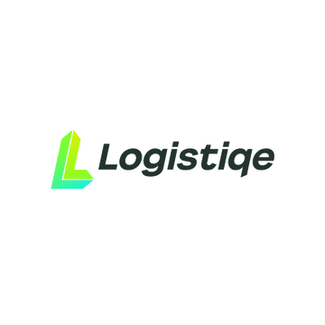Logistiqe.com logo, a brandable .com business name for sale