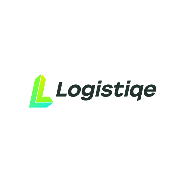 Logistiqe.com logo, a brandable .com business name for sale