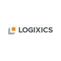 Logixics.com logo, a brandable .com business name for sale