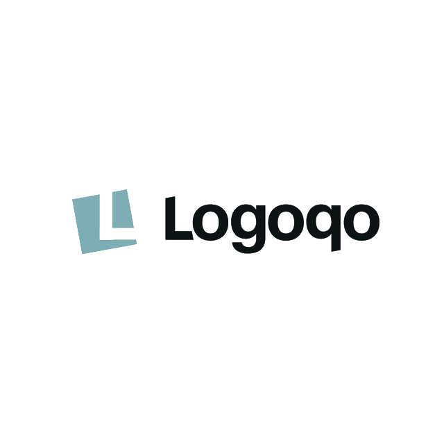 Logoqo.com logo, a brandable .com business name for sale