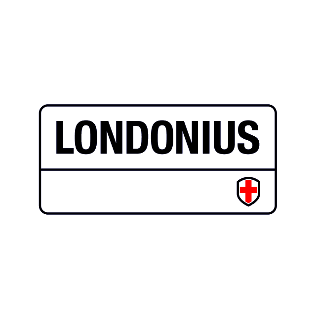 Londonius.com logo, a brandable .com business name for sale