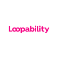 Loopability.com logo, a brandable .com business name for sale