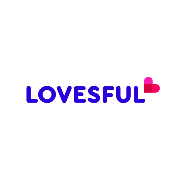 Lovesful.com logo, a brandable .com business name for sale