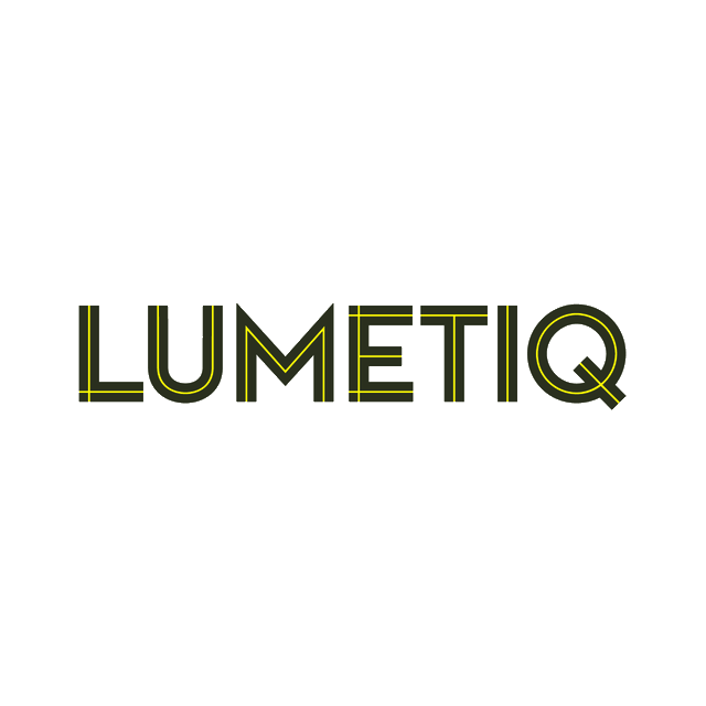 Lumetiq.com logo, a brandable .com business name for sale